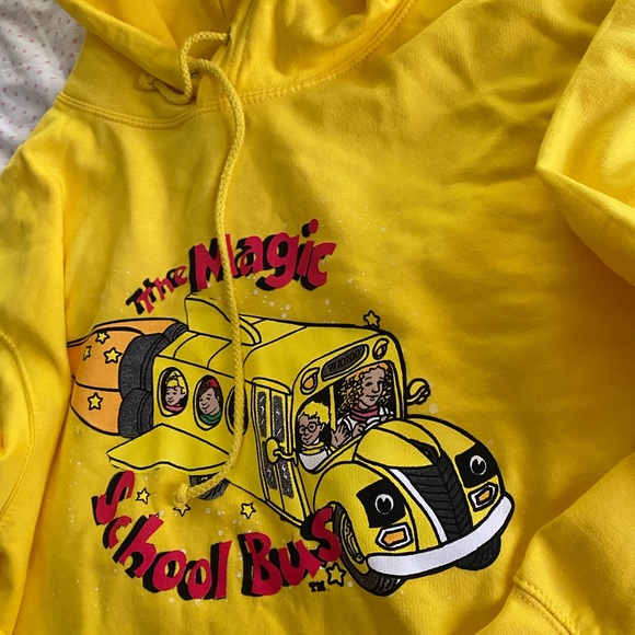 Vintage Other - 🚌 90’s retro Magic School Bus Hoodie